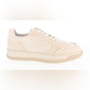 NWT NIB MIA Kass Frayed Twill Sneaker Size 9 White/Cream